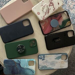 Loopy Case Collection - Pink, Green, Black, and Marble Designs